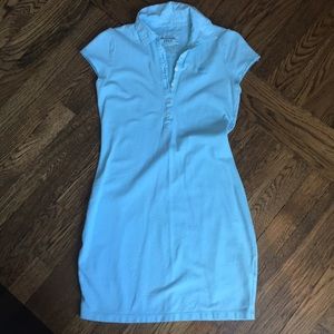 Aqua Abercrombie Polo Dress